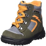 Superfit Husky Botte de Neige, Vert Orange 7000, 20 EU Étroit