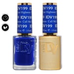 DND Diva Duo Gel & Nail Polish Set - Call Me Your Highness 199 - 2 x 15ml