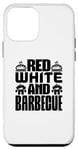 iPhone 12 mini Red White And Barbecue - Funny BBQ Lover Case