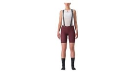 Cuissard court a bretelles femme castelli free aero rc bordeaux