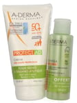 A-Derma Protect AD Cream SPF50+ Set 250 ml Cream 100ml/Gel 150ml