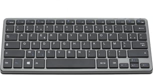 Clavier Sans Fil Bluetooth, Mini Clavier Azerty Français, Clavier Léger Silencieux, Clavier Bluetooth 90H D'Autonomie, Rechargeable Usb C, 14 Raccourcis Multimédias-Noir-New