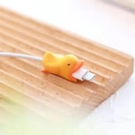 Organiseur De Câbles Usb En Silicone,Bande Dessinée,Protection De Câbles De Charge Iphone,Transfert De Données #E