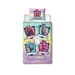 Monster High Fierce Gradient Påslakan Set Enkelsäng Lila/Multi Purple/Multicoloured Single