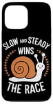 iPhone 13 Pro Max Snail Slow And Steady Wins The Race Snails Case