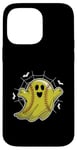 Coque pour iPhone 14 Pro Max Pichet attrape-balle molle fantôme d'Halloween