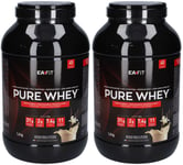 EA-FIT Pure Whey Vanille intense Poudre 2x1800 g