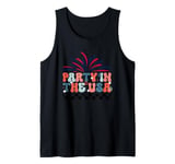 Party In The USA Patriotic Fun Design Tank Top