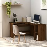 Prolenta Premium - Furniture Limited - Bureau d'angle chêne marron 120x140x75 cm