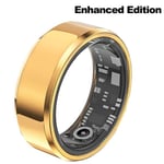 Älysormus Smart Ring Health Tracker 12mm Gold Pro