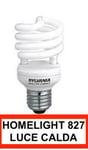 Ampoule SYLVANIA E27 15W/70W Mini Linx Compact Spiro Spirale Chaud Homelight