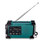 MEDION E66805 Radio à manivelle avec fonction de rechargement du téléphone portable (solaire, dynamo à manivelle, powerbank, radio FM PLL, lampe de poche IPX4 anti-éclaboussures, fonction d'urgence SO