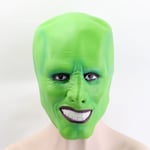 The Mask Jim Carrey Latex Mask för Halloween Kostym