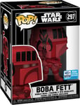 Figurine Star Wars - Boba Fett (Red Futura) Wondercon 2020 Limited Edition With Protector Case Pop 10cm