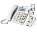 Amplidect Combi 595 Geemarc Téléphone Senior