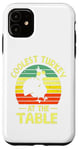 iPhone 11 Thanksgiving Toddler Coolest Turkey At The Table Dinner Case