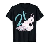 Disney Little Mermaid Ariel 21st Birthday Mermaid Sketch T-Shirt