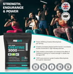 Creatine Monohydrate 150 Tablets 3000mg | Energy Gym Supplement for Men & Women