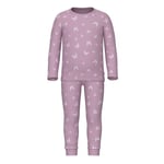 name it 2-delad pyjamas Rosa Lavendel