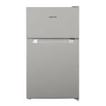 electriQ Under Counter Freestanding Fridge Freezer - Silver eiQUCFFSve