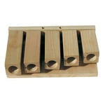 Planet Music Wooden Agogo Set 5-Sets w/2 Mallets