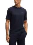 HUGO BOSS BOSS Bamboo Short Pyjama Set, Dark Blue