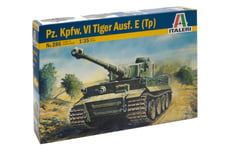 Italeri Tiger I Ausf. E/H1, Tank Model, Monteringssats, 1:35, Tiger I Ausf. E/H1, Alla, Plast