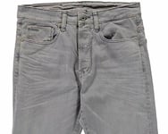 GStar Raw 3301 Tapered COJ W30 L34 Mens Lead Grey Bull Stretch Twill Denim Jeans