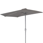 Demi Parasol, Sable 270 x 135 x 230 cm