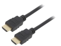 Cable HDCP 2.2.HDMI 2.0 male des deux cotes 1.5m - noir