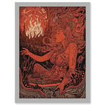 You Light my Fire The Temptress Concept Art Artwork Framed A3 Wall Art Print