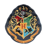 Nemesis Now Coussin Harry Potter avec Blason de Poudlard, Noir, 40 cm