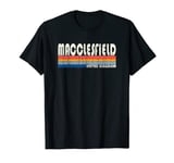 Retro Vintage 70s 80s Style Macclesfield, United Kingdom T-Shirt