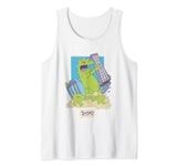 Rugrats Iconic Reptar Being Reptar Vintage Retro Big Poster Tank Top