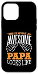 Coque pour iPhone 12 mini This what an awesome pa looks like Fun Hands Meme