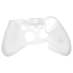 vhbw Manchon housse compatible avec Microsoft Xbox Elite Controller console de jeu, manette - silicone, transparent, blanc