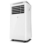 Avalla S-290 Portable 3-in-1 Air Conditioning Unit; 24L Dehumidifier, 3000W Industrial Class 10000BTU - 100m³ Multi-Room Coverage