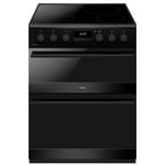 CDA 60cm Electric Cooker with Airfry - Black CFC6100MB