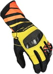 Macna Gants de Moto Krown L Noir/Jaune