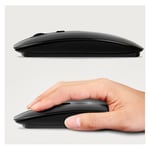 Souris pour MAC USB Sans Fil Ultra Plate Universelle Capteur Optique 3 Boutons Ordinateur - NOIR