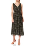 Mexx Femme Robe de soirée, Multicolore (Saharienne Printed 318189), (Herstellergröße: 42) EU