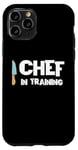 Coque pour iPhone 11 Pro Chef en formation – Débutant en cuisine – Future Cook