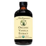 Organic Extract VANILLA 4 Oz By Flavorganics