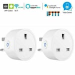 Wireless Smart Uk Plug Wifi Socket Power Socket For Google Ifttt Amazon Alexa