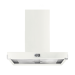 Falcon FHDCT900WH/N Contemporary Hood – White Nickel