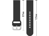 Silikonarmband TYS smartwatch armband universal 22mm turkos