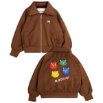 Mini Rodini Cool Cats Application Bomberjacka Brown | Brun | 92/98 cm