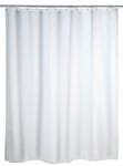 Rideau de douche blanc, 120 x 200 cm