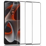 2-Pack Motorola Edge 50 Pro Skärmskydd - Härdat Glas 9H - Super kvalitet 3D