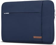 Housse Ordinateur Portable 13 Pouces Bleu London Sac Pour Asus Acer Dell Hp Lenovo Microsoft Surface Book & Autres ¿ Sac À Main Pc Ultrabook 13"" - 13,3"" Résistant À L¿Eau Avec 2 Poches